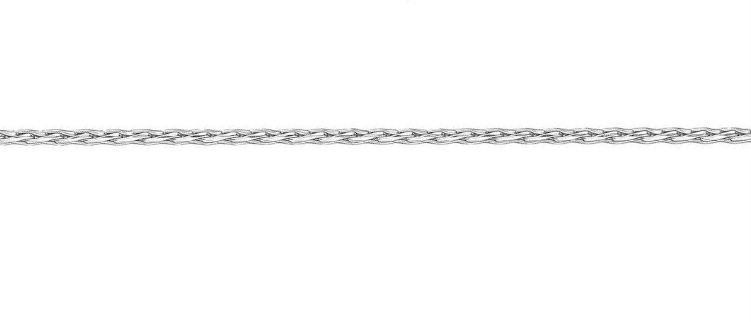 Sterling Silver Spiga Chain Holy Grace