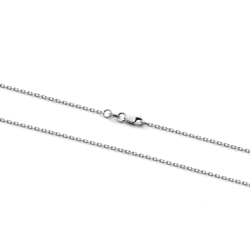 18KT White Gold Anchor Chain