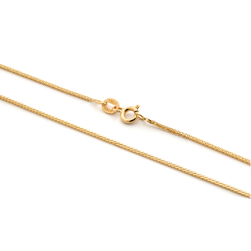 18KT Yellow Gold Spiga Chain