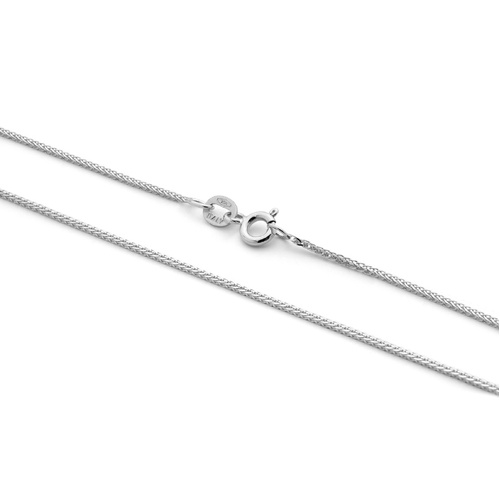 18KT White Gold Spiga Chain