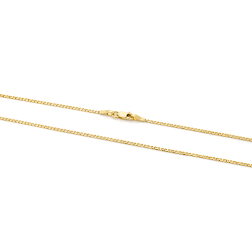 18KT Yellow Gold Curb Chain