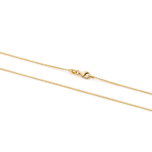 18KT Yellow Gold Trace Chain